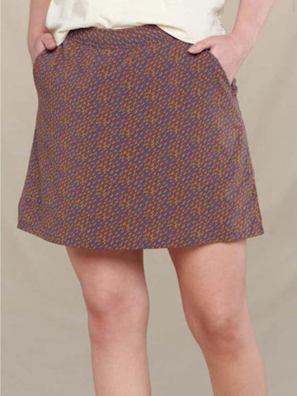 Toad&Co Sunkissed Weekend Skort UPF50 Hiking Travel Outdoor Sz XL